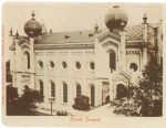 Synagoga główna w Cieszynie, widokówka sprzed 1905 r.